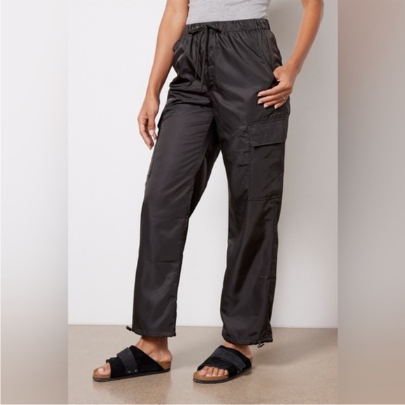 PISTOLA Pants - PISTOLA Jade Lightweight Cargo Trouser Pants Black Large